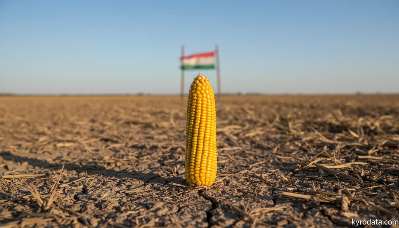 Editorial illustration on Brazil's imports of Maize (corn) with Paraguai