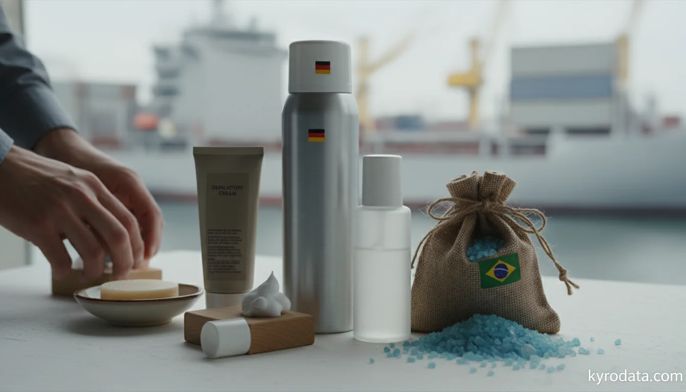 Brasil sobrepasa los US$ 2 mi en cosméticos alemanes