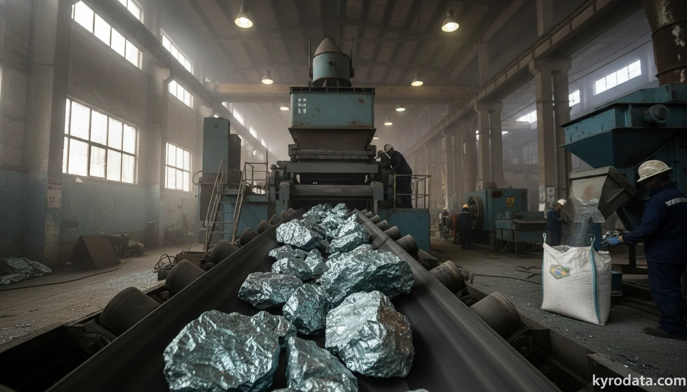 Brazil's nickel works imports from Italy surge 7× since 2023