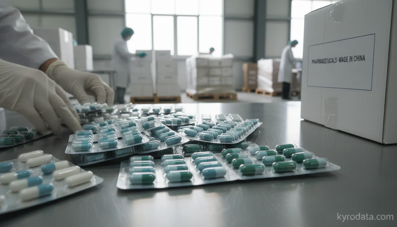 Brazilian pharma imports from China jump +608% in the period