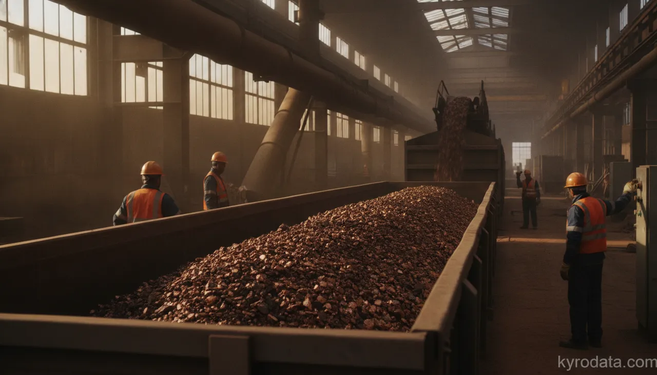 Brazil copper ore exports to Germany accelerate through Q1 2026