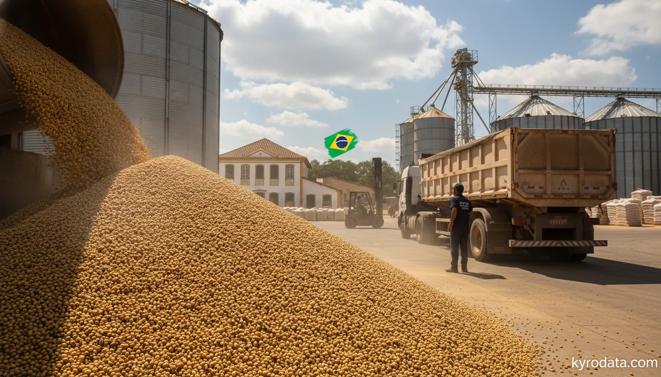 China vaults from nowhere to #1 in Brazil's oilseed exports