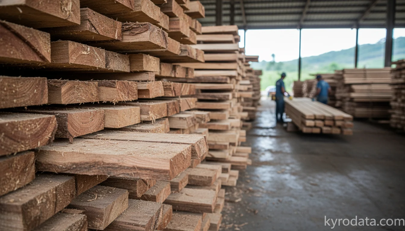 Brazil's sawn timber to Turkey jumps nearly 20× year-to-date
