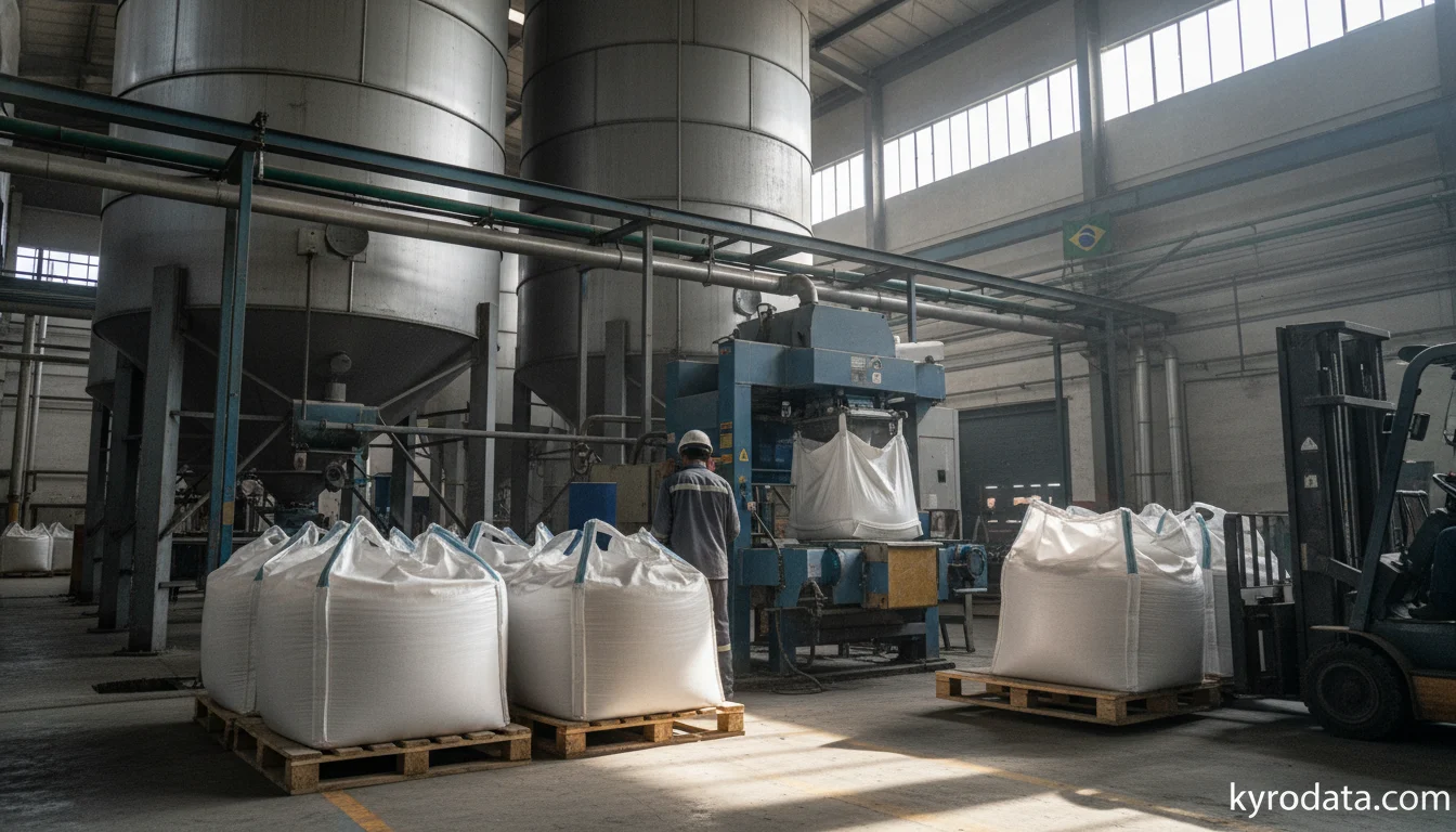 Brazilian vinyl polymers to Colombia multiply 9x over two years